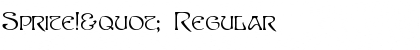 Download Sprite!" Font Download Sprite!" Font