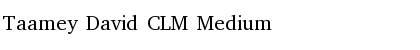 Download Taamey David CLM Font Download Taamey David CLM Font