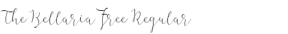 Download The Bellaria Free Font Download The Bellaria Free Font
