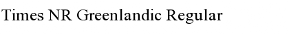 Download Times NR Greenlandic Font Download Times NR Greenlandic Font