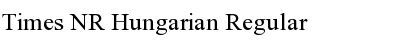 Download Times NR Hungarian Font Download Times NR Hungarian Font