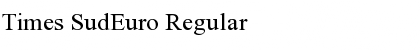Times SudEuro Regular Font