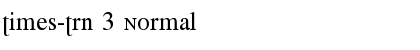 Download Times-Trn 3 Font Download Times-Trn 3 Font