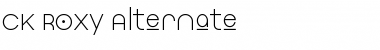 Download CK Roxy Alternate Font Download CK Roxy Alternate Font