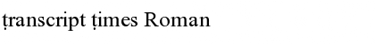 Download Transcript Times Font Download Transcript Times Font