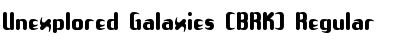 Download Unexplored Galaxies (BRK) Font Download Unexplored Galaxies (BRK) Font