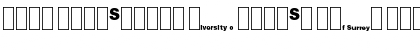 Download Unis University of Surrey Logo Font Download Unis University of Surrey Logo Font