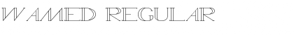 Download WAMED Font Download WAMED Font