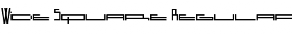 Download Wide Square Font Download Wide Square Font