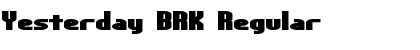 Download Yesterday BRK Font Download Yesterday BRK Font