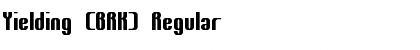 Download Yielding (BRK) Font Download Yielding (BRK) Font