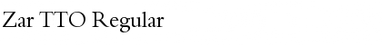 Download Zar TTO Font Download Zar TTO Font