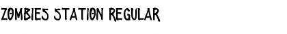 Download ZOMBIES STATION Font Download ZOMBIES STATION Font