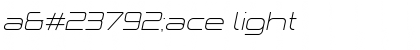 Download a峰ace light Font Download a峰ace light Font