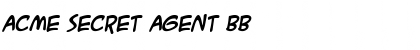 Download ACME Secret Agent BB Font Download ACME Secret Agent BB Font