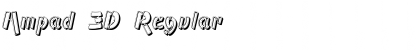 Download Ampad 3D Font Download Ampad 3D Font