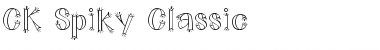 Download CK Spiky Classic Font Download CK Spiky Classic Font