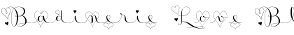 Download Badinerie Love Font Download Badinerie Love Font