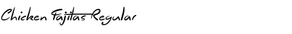 Download Chicken Fajitas Font Download Chicken Fajitas Font