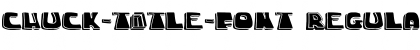 Download chuck-title-font Font Download chuck-title-font Font