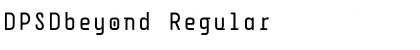 Download DPSDbeyond Font Download DPSDbeyond Font