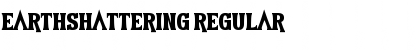 Download Earthshattering Font Download Earthshattering Font
