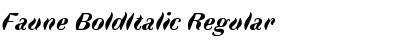 Download Faune BoldItalic Font Download Faune BoldItalic Font