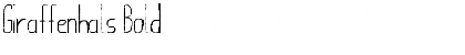 Download Giraffenhals Font Download Giraffenhals Font