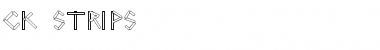 Download CK Strips Font Download CK Strips Font