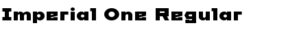 Download Imperial One Font Download Imperial One Font