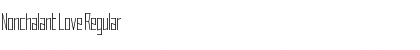 Download Nonchalant Love Font Download Nonchalant Love Font