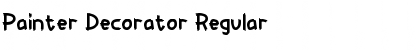 Download Painter Decorator Font Download Painter Decorator Font