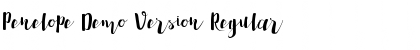 Download Penelope Demo Version Font Download Penelope Demo Version Font