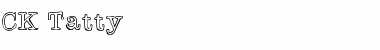 Download CK Tatty Font Download CK Tatty Font