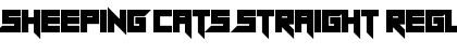 Download Sheeping Cats Straight Font Download Sheeping Cats Straight Font