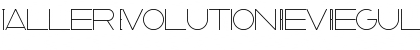 Download Taller Evolution Rev Font Download Taller Evolution Rev Font
