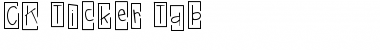 Download CK Ticker Tab Font Download CK Ticker Tab Font