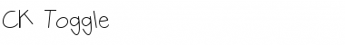 Download CK Toggle Font Download CK Toggle Font