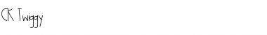Download CK Twiggy Font Download CK Twiggy Font