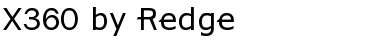 Download X360 by Redge Font Download X360 by Redge Font