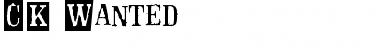 Download CK Wanted Font Download CK Wanted Font
