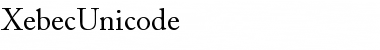Download Xebec Unicode Font Download Xebec Unicode Font