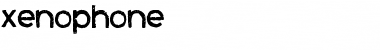 Download Xenophone Font Download Xenophone Font
