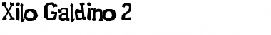 Download XiloGaldino 2 Font Download XiloGaldino 2 Font