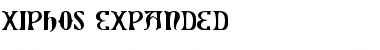 Download Xiphos Expanded Font Download Xiphos Expanded Font
