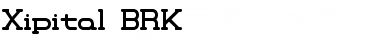 Download Xipital BRK Font Download Xipital BRK Font