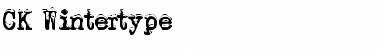 Download CK Wintertype Font Download CK Wintertype Font
