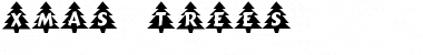 Download Xmas-Trees Font Download Xmas-Trees Font