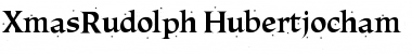 Download XmasRudolphHubertjocham Font Download XmasRudolphHubertjocham Font