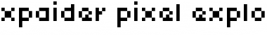 Download xpaider pixel explosion 01 Font Download xpaider pixel explosion 01 Font